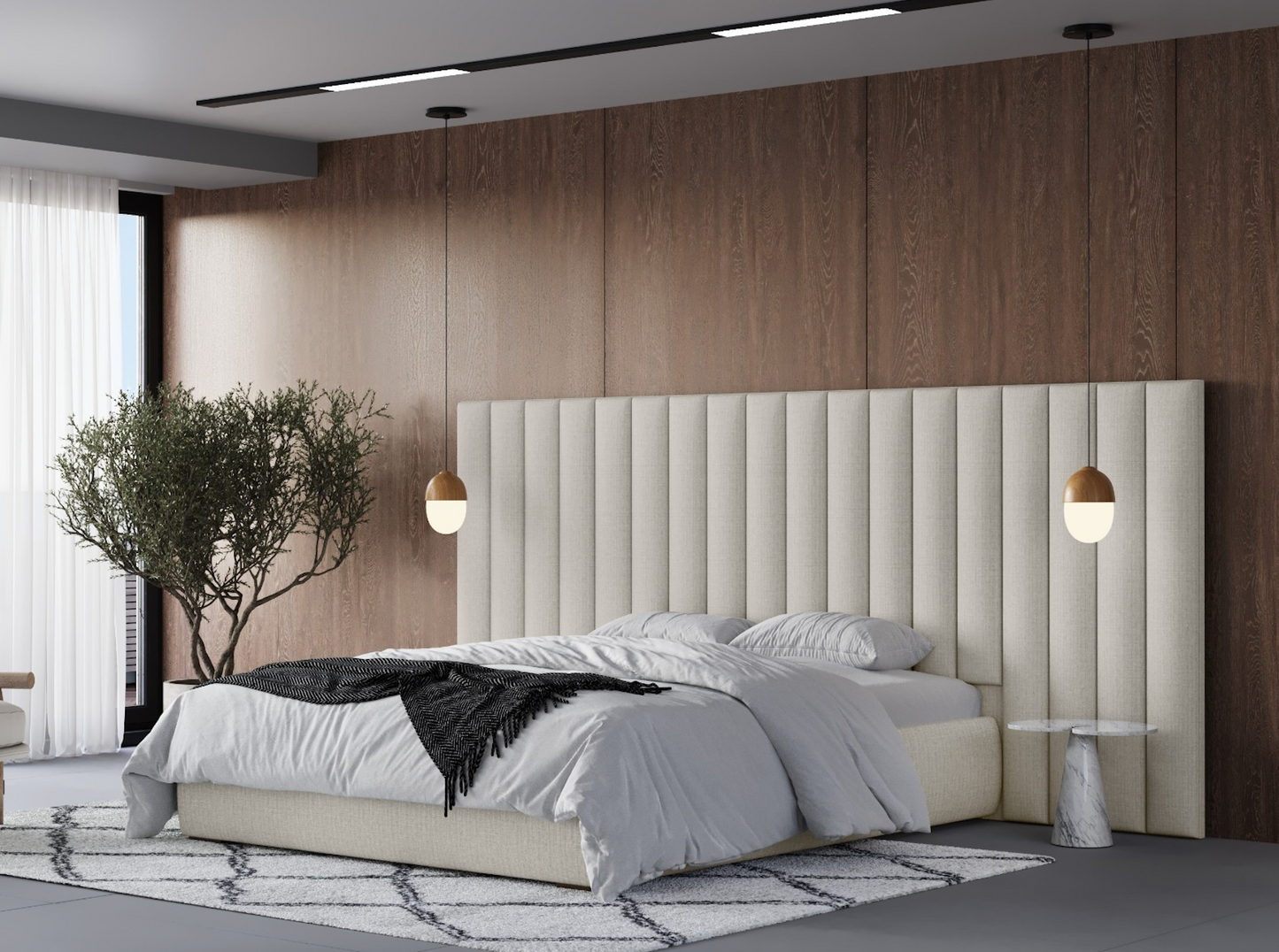 Built-In Headboards and Bed Frames